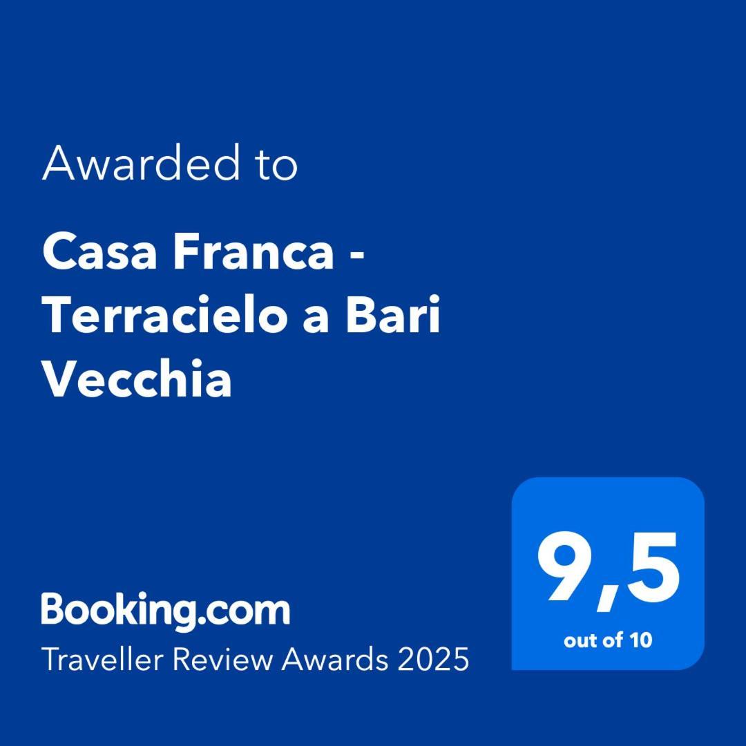 Villa Casa Franca - Terracielo a Bari Vecchia Exterior foto